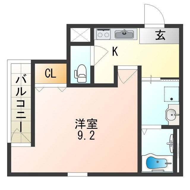 フジパレス河内花園Ⅲ番館の物件間取画像