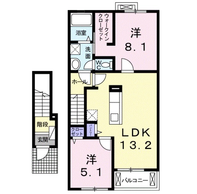 セイバリーブリーズの物件間取画像