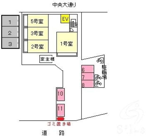 プリムヴェール(西堤)の物件外観写真