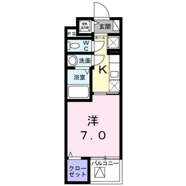 シェモワ　八尾の物件間取画像