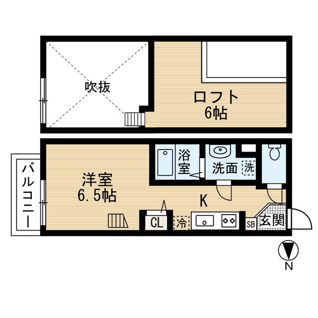 アイディアル若草の物件間取画像