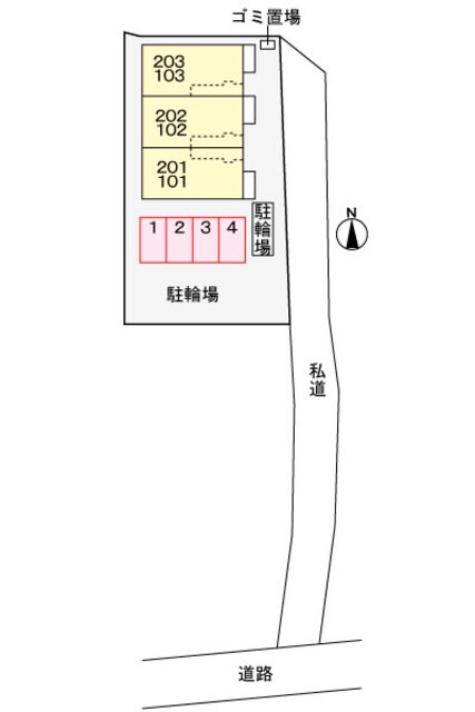 シエルの物件外観写真