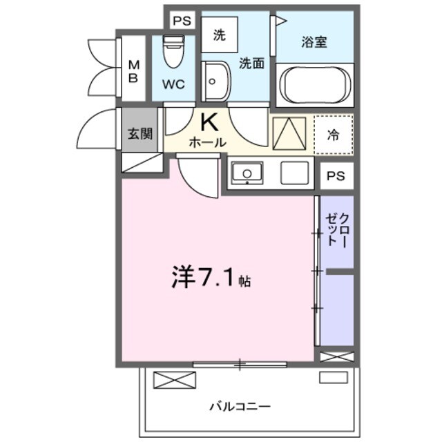 トレ　ペコレの物件間取画像