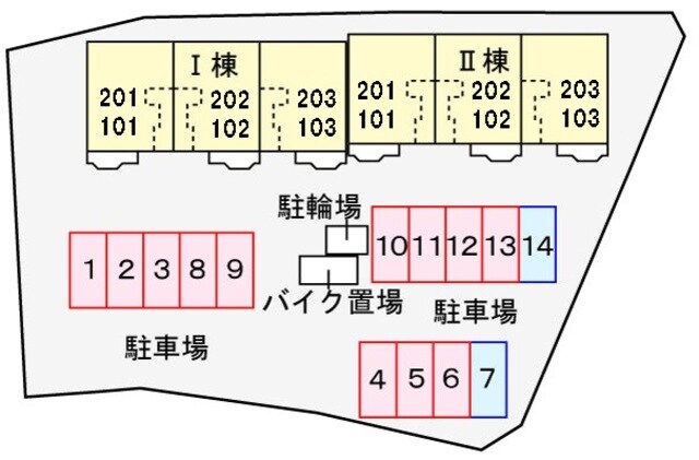 グラントゥールⅡの物件外観写真