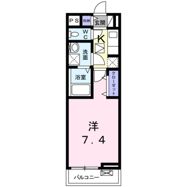 サンプラザ金剛の物件間取画像