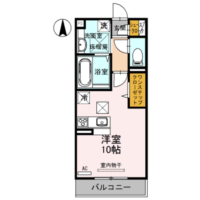 カーサ　ソレアードの物件間取画像