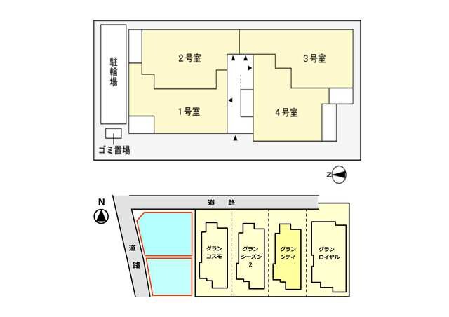 グラン　シティの物件外観写真