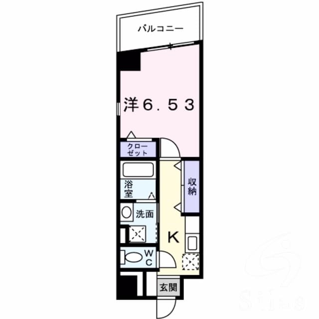 アベニュー美園の物件間取画像