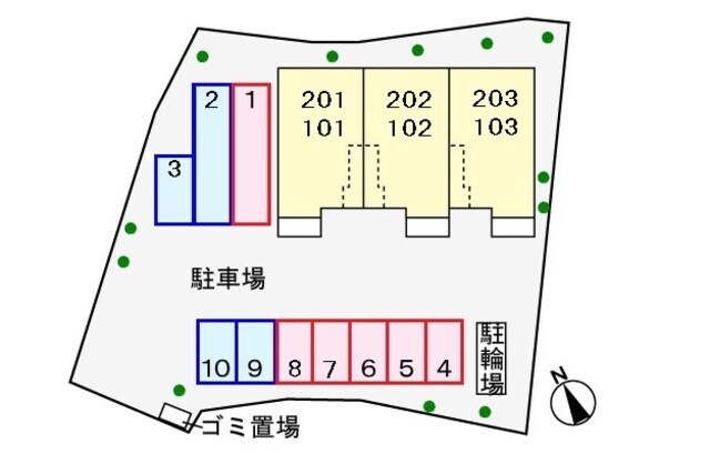 アンジュの物件外観写真