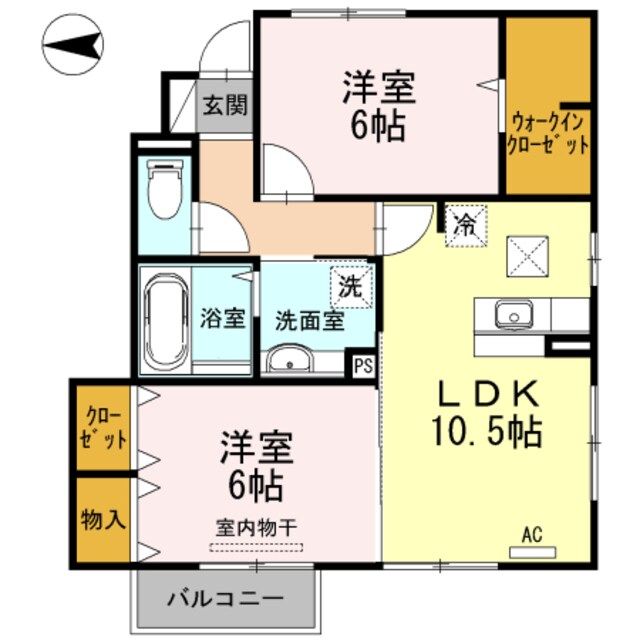 エスペランサTMの物件間取画像