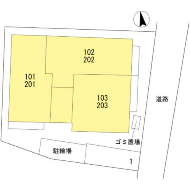 クローバー友井の物件外観写真