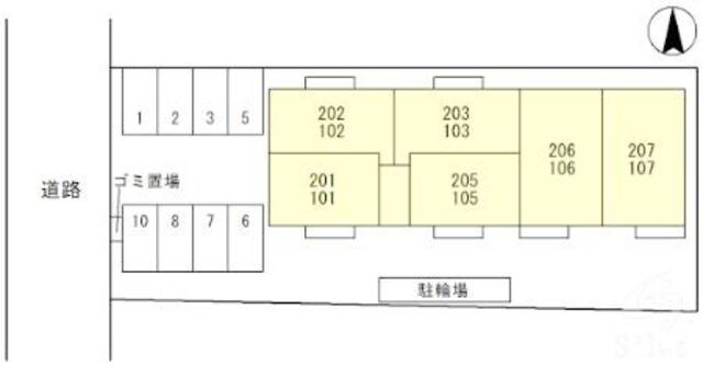 ラリュールの物件外観写真