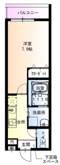 物件間取画像