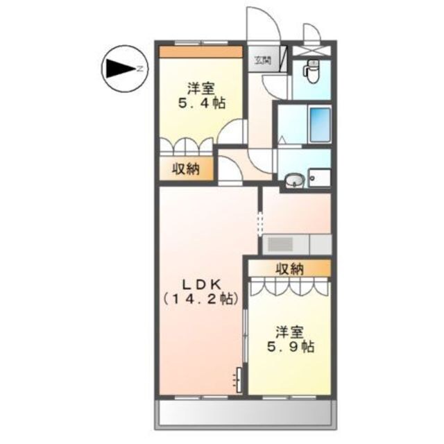 パイン　ヒルズⅠの物件間取画像