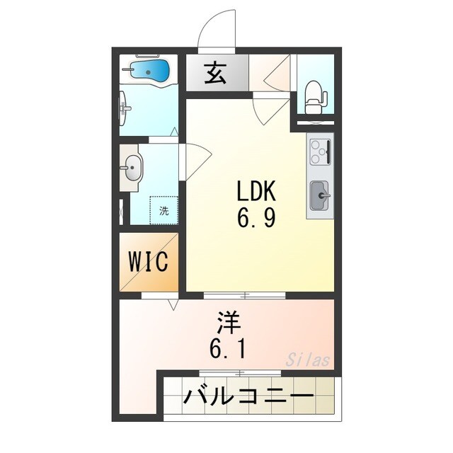 Act布施の物件間取画像