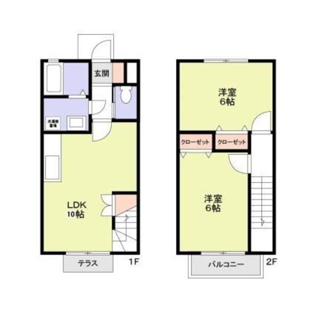 ブエナアビテートIIの物件間取画像