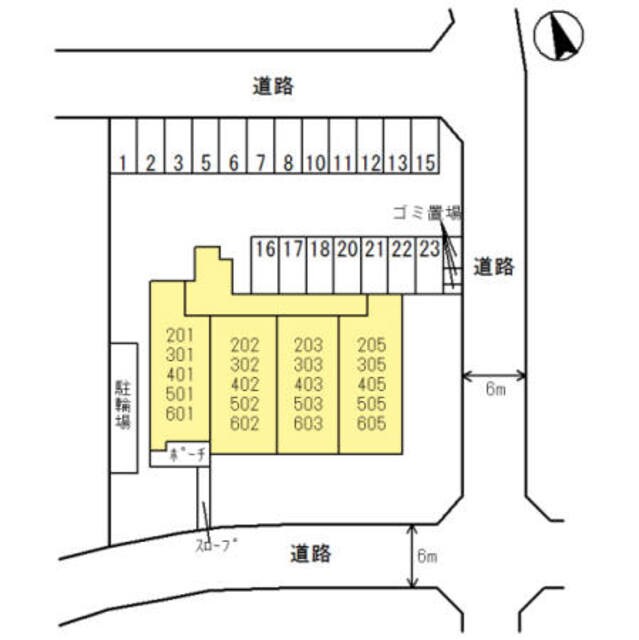 ラ・メゾンMSⅡの物件外観写真