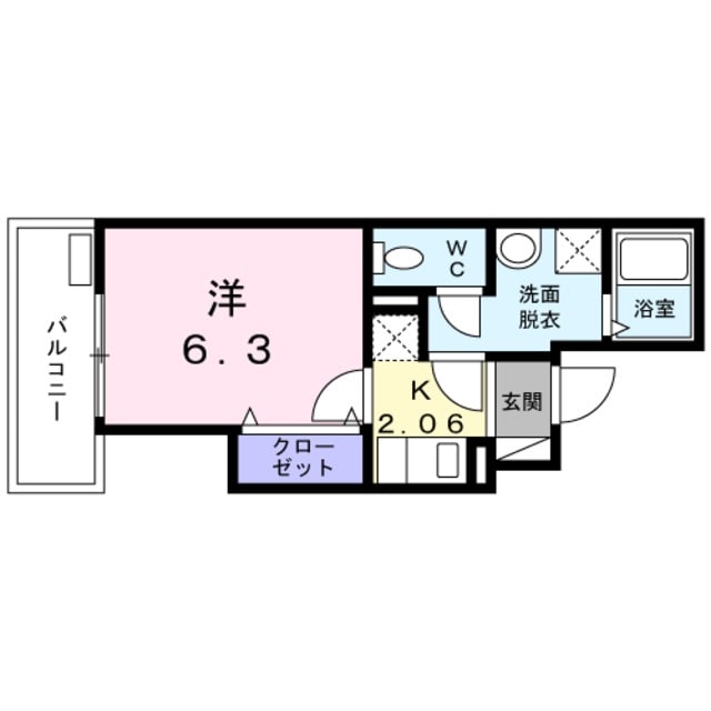 グラン　スカイの物件間取画像