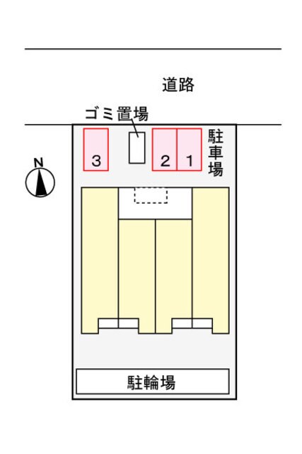 セラヴィの物件外観写真