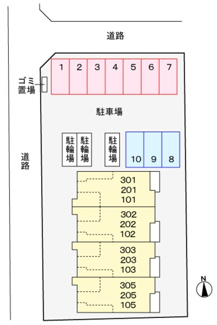 グレイス・寺川の物件外観写真