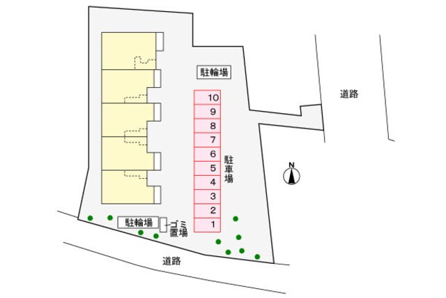 プラシードの物件外観写真