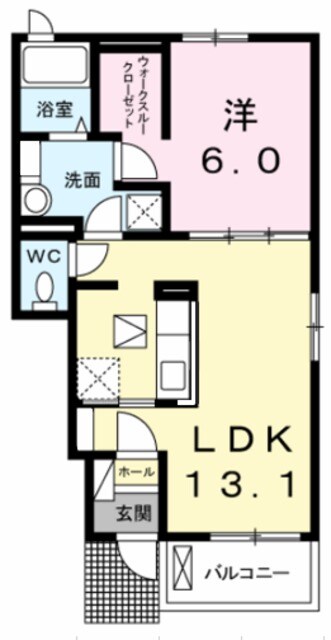 アビタシオンの物件間取画像