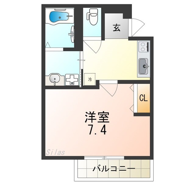 フジパレス堺梅北Ⅲ番館の物件間取画像