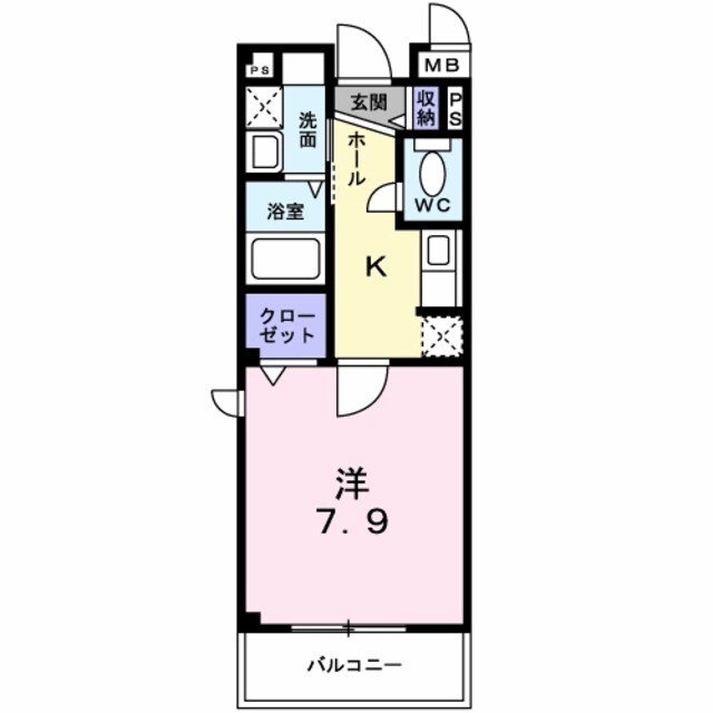 彩都西駅 徒歩16分 1階の物件間取画像