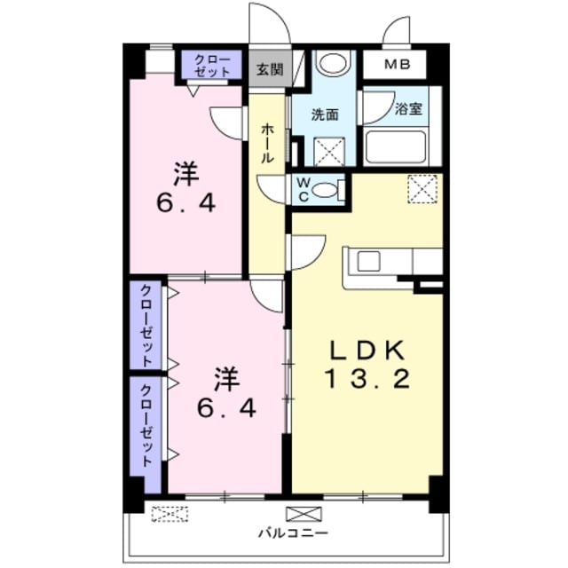 千里山駅 徒歩22分 1階の物件間取画像