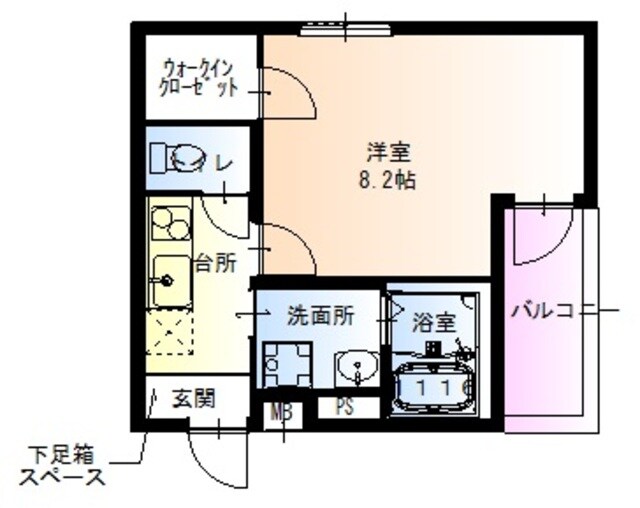 フジパレス西淡路Ⅲ番館の物件間取画像