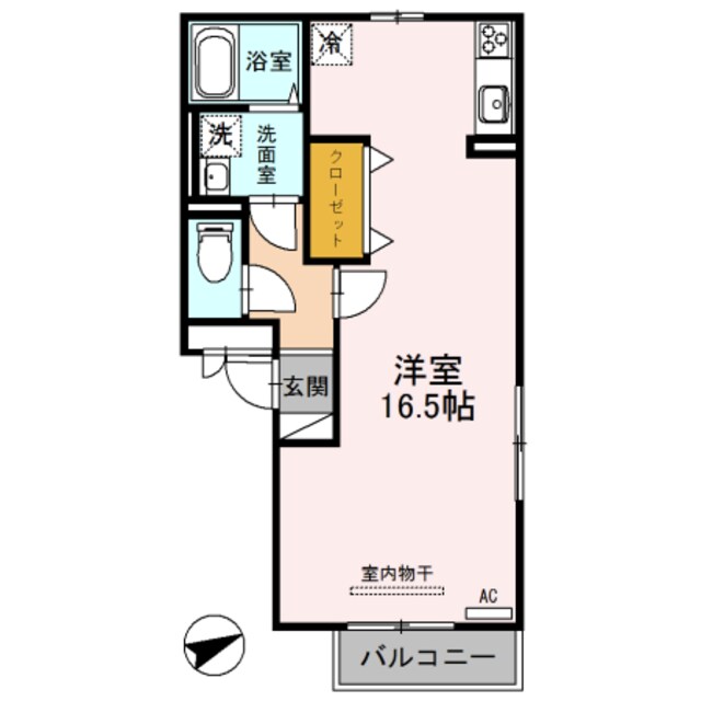 アメニティ・ベフの物件間取画像