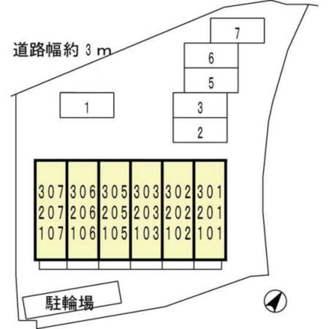 山田駅 徒歩8分 1階の物件外観写真