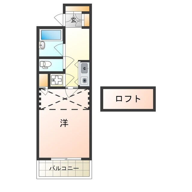 レーブ95の物件間取画像