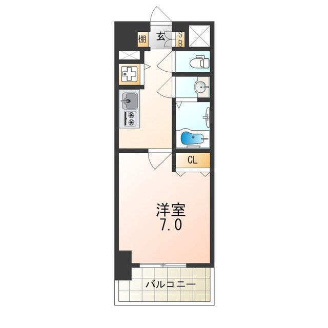 ＪＲ淡路駅 徒歩10分 2階の物件間取画像