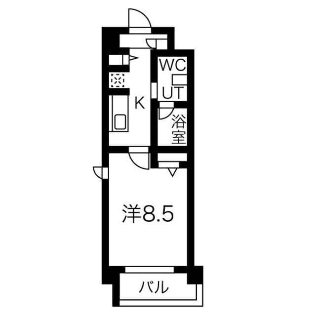 千里丘駅 徒歩5分 2階の物件間取画像