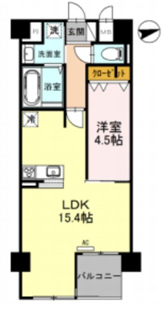 グランデュールの物件間取画像