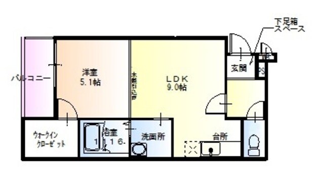 吹田駅 徒歩12分 3階の物件間取画像