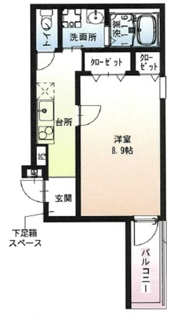 石橋阪大前駅 徒歩10分 1階の物件間取画像