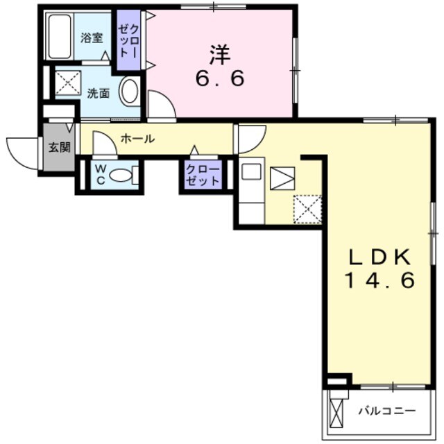 南摂津駅 徒歩11分 3階の物件間取画像