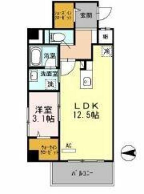 茨木駅 徒歩5分 2階の物件間取画像