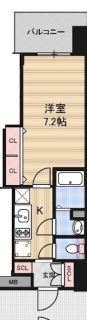 LUXENA　KADOMAの物件間取画像