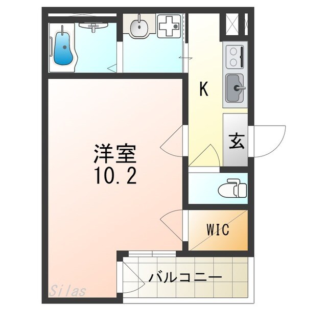 古川橋駅 徒歩8分 1階の物件間取画像