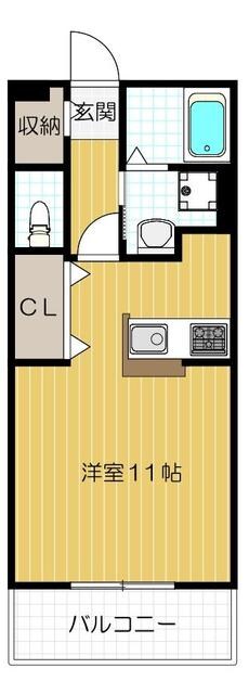 だいどう豊里駅 徒歩8分 1階の物件間取画像