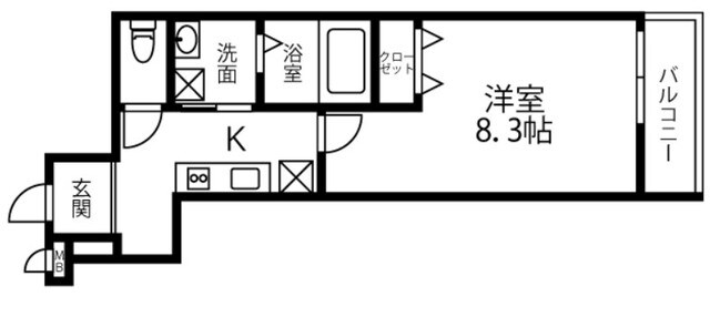 塚口駅 徒歩7分 3階の物件間取画像