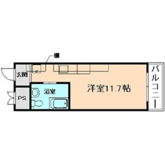 庄内駅 徒歩8分 3階の物件間取画像