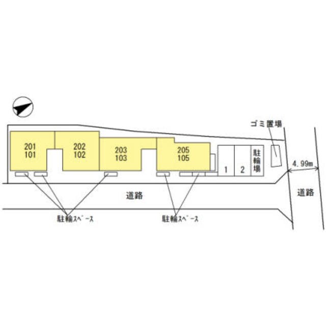 茨木駅 徒歩18分 1階の物件外観写真