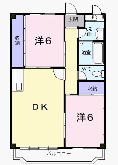 茨木駅 バス14分  郡下車：停歩8分 3階の物件間取画像