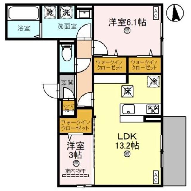 服部天神駅 徒歩8分 1階の物件間取画像