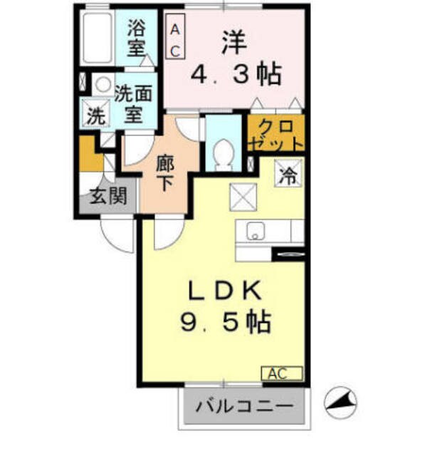 エクセレンテの物件間取画像
