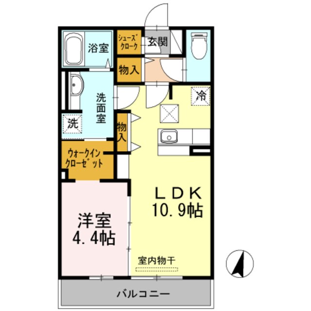 ＪＲ淡路駅 徒歩12分 1階の物件間取画像